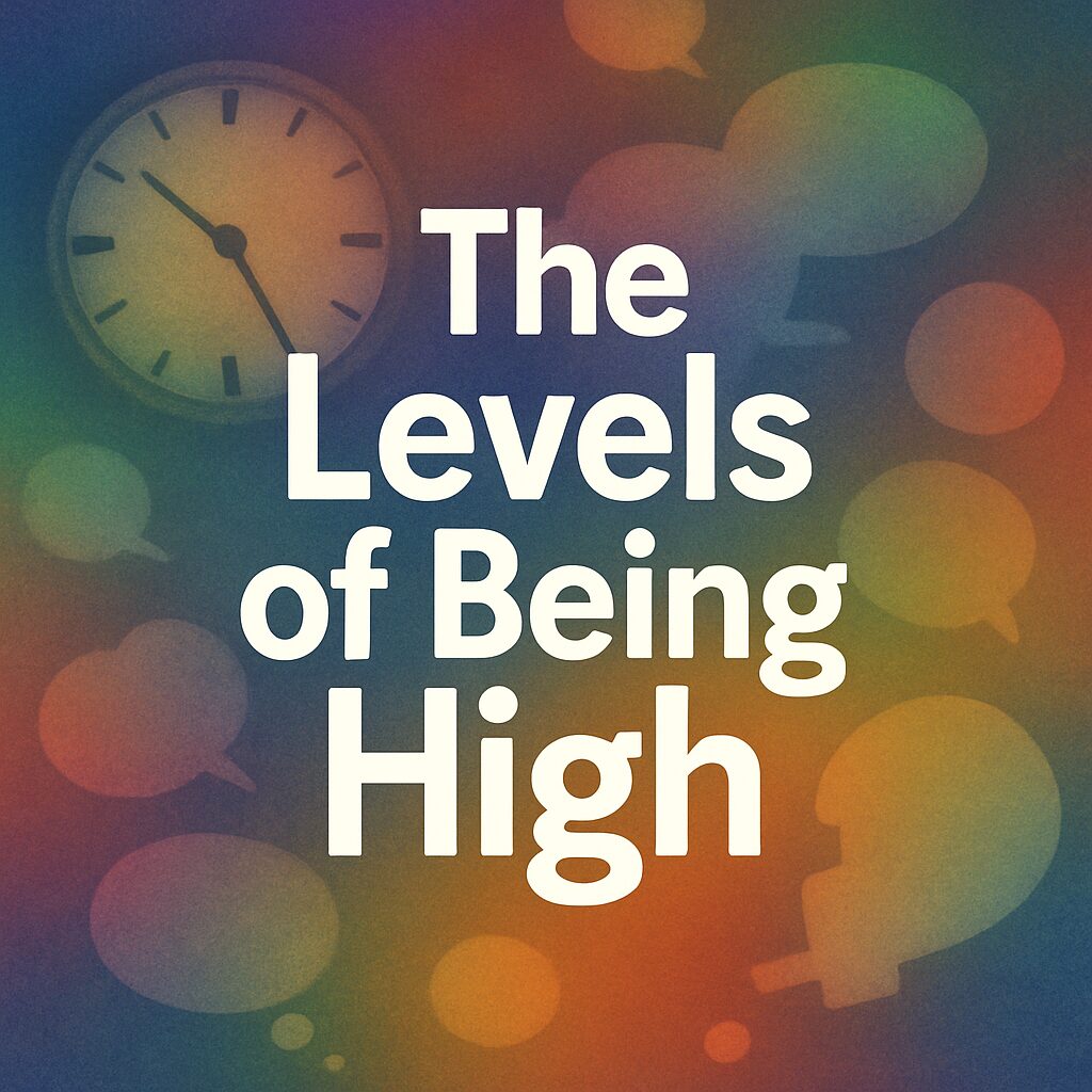 Time Hiccups and the Levels of Being High